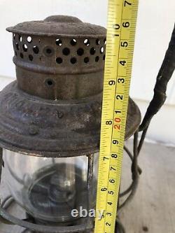 Antique Union Pacific Railroad lantern