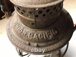 Antique Union Pacific Railroad lantern