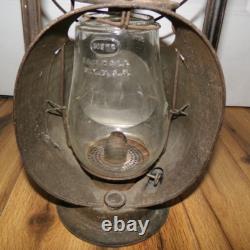 Antique VTG 1923 Dietz ACME Inspector Lamp Railroad Lantern Fitzall Globe Rare