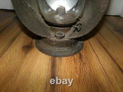 Antique VTG 1923 Dietz ACME Inspector Lamp Railroad Lantern Fitzall Globe Rare