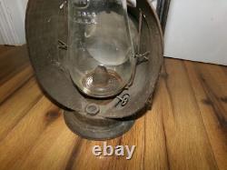 Antique VTG 1923 Dietz ACME Inspector Lamp Railroad Lantern Fitzall Globe Rare
