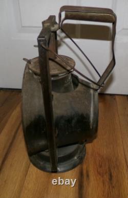 Antique VTG 1923 Dietz ACME Inspector Lamp Railroad Lantern Fitzall Globe Rare