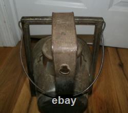 Antique VTG 1923 Dietz ACME Inspector Lamp Railroad Lantern Fitzall Globe Rare
