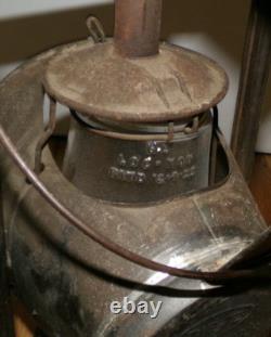 Antique VTG 1923 Dietz ACME Inspector Lamp Railroad Lantern Fitzall Globe Rare