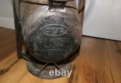 Antique VTG 1923 Dietz ACME Inspector Lamp Railroad Lantern Fitzall Globe Rare