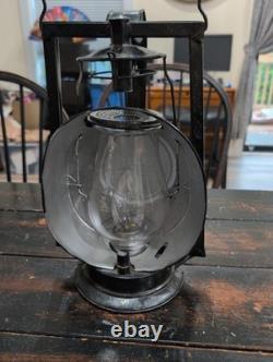 Antique VTG DIETZ ACME Railroad Inspector Lamp Electrified Industrial Desk Lamp