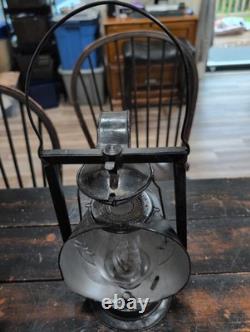 Antique VTG DIETZ ACME Railroad Inspector Lamp Electrified Industrial Desk Lamp