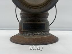 Antique Vintage 1927 National Carbide Railroad Lantern Lamp Made in USA