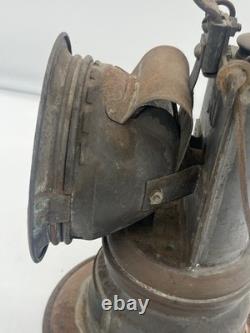 Antique Vintage 1927 National Carbide Railroad Lantern Lamp Made in USA