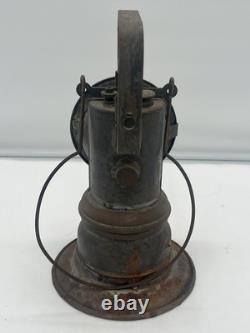 Antique Vintage 1927 National Carbide Railroad Lantern Lamp Made in USA