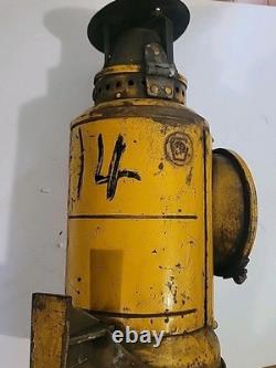 Antique Vintage Adlake Non Sweating Lantern Antique Railroad Lamp Chicago