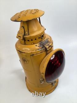 Antique Vintage Adlake Non Sweating Lantern Antique Railroad Lamp Chicago (A1)
