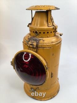 Antique Vintage Adlake Non Sweating Lantern Antique Railroad Lamp Chicago (A1)