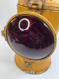 Antique Vintage Adlake Non Sweating Lantern Antique Railroad Lamp Chicago (A1)
