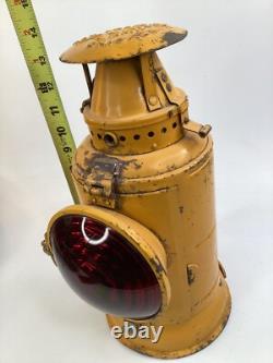 Antique Vintage Adlake Non Sweating Lantern Antique Railroad Lamp Chicago (A1)