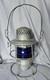 Antique Vintage Armspear Norfolk And Western Blue Globe Railroad Lantern