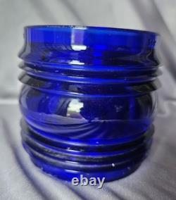 Antique Vintage Armspear Norfolk And Western Blue Globe Railroad Lantern