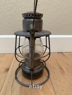 Antique Vintage P & R Ry Railroad Railway Train Lamp Lantern Dietz Vesta