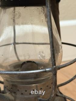 Antique Vintage P & R Ry Railroad Railway Train Lamp Lantern Dietz Vesta