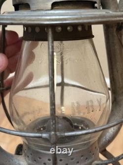 Antique Vintage P & R Ry Railroad Railway Train Lamp Lantern Dietz Vesta