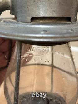 Antique Vintage P & R Ry Railroad Railway Train Lamp Lantern Dietz Vesta
