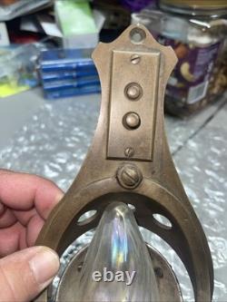 Antique Vintage Railroad Pullman Car Lamp / Light Fixtures Wall Sconce