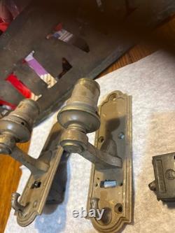 Antique Vintage Railroad Pullman Car Lamp / Light Fixtures Wall Sconce S