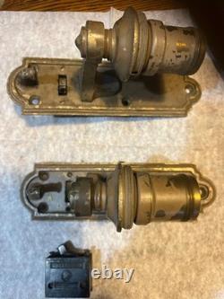 Antique Vintage Railroad Pullman Car Lamp / Light Fixtures Wall Sconce S
