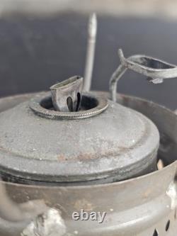 Antique WALDRON 1883 wick Trimmer Patent Lantern railroad Lamp Very Rare Model
