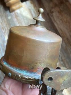 Antique WM PORTERS SONS NY Plume & Atwood Railway Caboose Oil Lamp Wall Mount