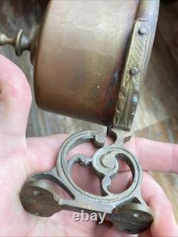 Antique WM PORTERS SONS NY Plume & Atwood Railway Caboose Oil Lamp Wall Mount