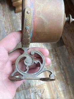 Antique WM PORTERS SONS NY Plume & Atwood Railway Caboose Oil Lamp Wall Mount