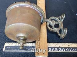 Antique WM PORTERS SONS NY Plume & Atwood Railway Caboose Oil Lamp Wall Mount