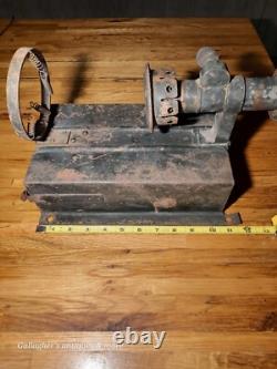 Antique Wall Mount Caboose Railroad Lantern Lamp Square Oil lamp