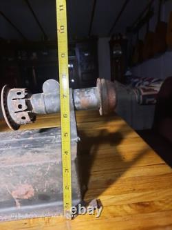 Antique Wall Mount Caboose Railroad Lantern Lamp Square Oil lamp