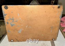 Antique Wall Mount Caboose Railroad Lantern Oil lamp Missing Reservoir /Chimney