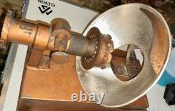 Antique Wall Mount Caboose Railroad Lantern Oil lamp Missing Reservoir /Chimney