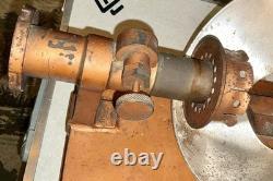 Antique Wall Mount Caboose Railroad Lantern Oil lamp Missing Reservoir /Chimney