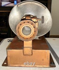 Antique Wall Mount Caboose Railroad Lantern Oil lamp Missing Reservoir /Chimney