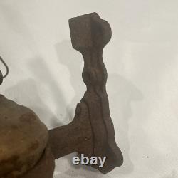 Antique Wall Sconce Oil Lamp, Railroad Station, Caboose Eagle Burner Lantern