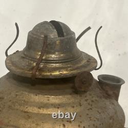 Antique Wall Sconce Oil Lamp, Railroad Station, Caboose Eagle Burner Lantern