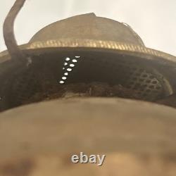 Antique Wall Sconce Oil Lamp, Railroad Station, Caboose Eagle Burner Lantern