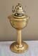 Antique brass GTR kerosene Grand Trunk Railway footed OIL LAMP FREE SHIPPING