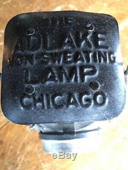 Antique railroad lantern Made In USA By Adlake Lamp Company In Chicago