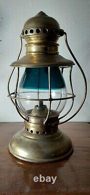 Antique railroad lanterns lamps