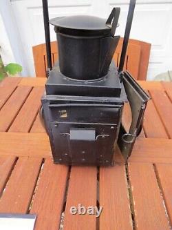 Antique railroad lanterns lamps