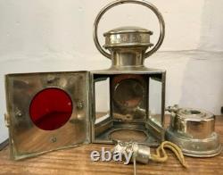 Antique rare lamp flashlight railway complete Sherwoods lighter