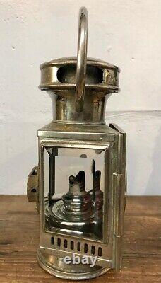 Antique rare lamp flashlight railway complete Sherwoods lighter