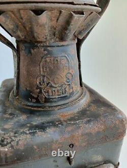 Antique rare, signal, railway kerosene lantern, USSR, Collectible. Vintage