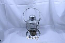 Armspear Manf. Co. New York Railroad Lantern w / Dietz Convex Burner